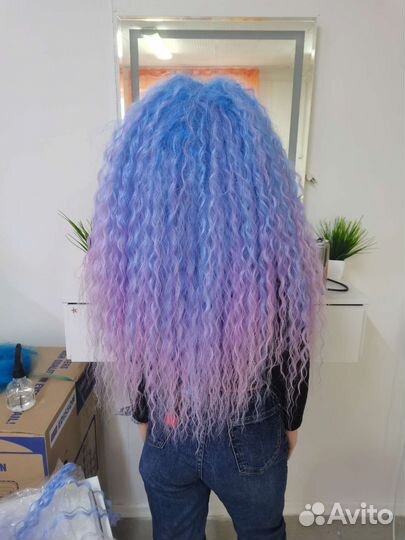 Наращивание афрокудри