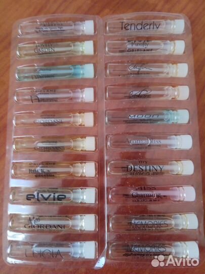 Пробники раритетных ароматов Oriflame