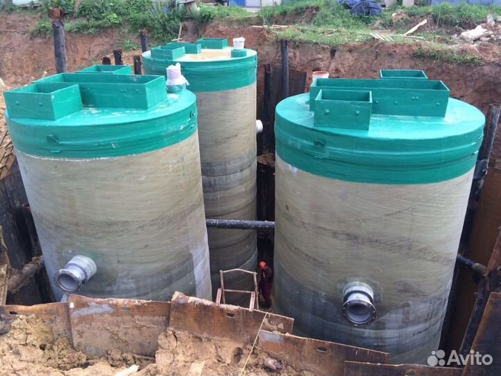 Септик эко Диамант 3 пластиковый