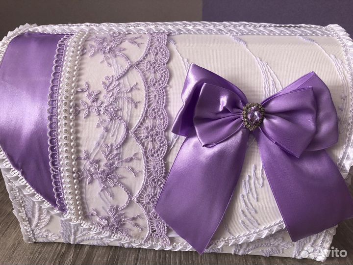 Свадебный сундук для денег