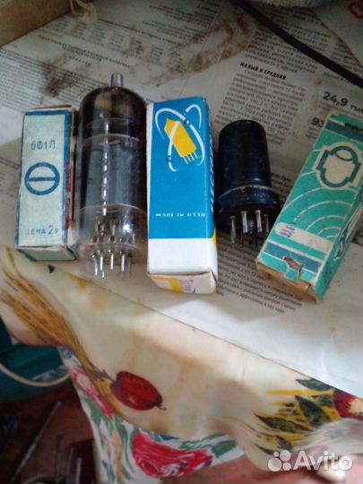 Радиолампы СССР в ассортименте