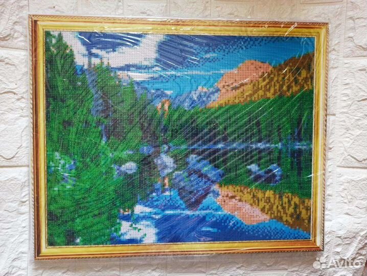 Алмазная мозаика на подрамнике