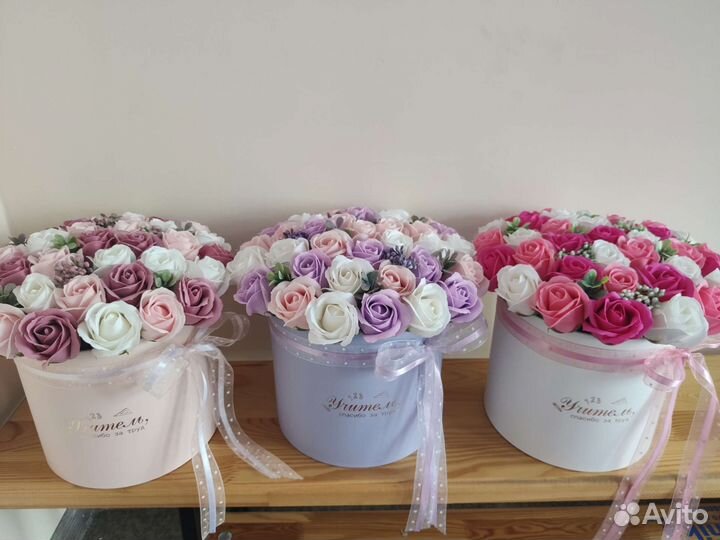 Букет из мыла