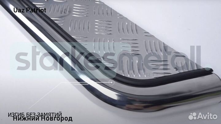 Пороги подножки Uaz Patriot TOR