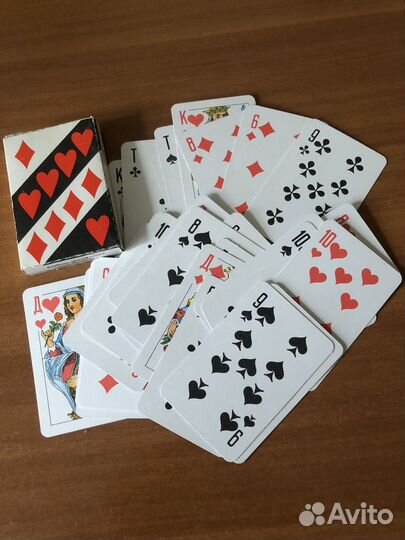 Карты игральные атласные