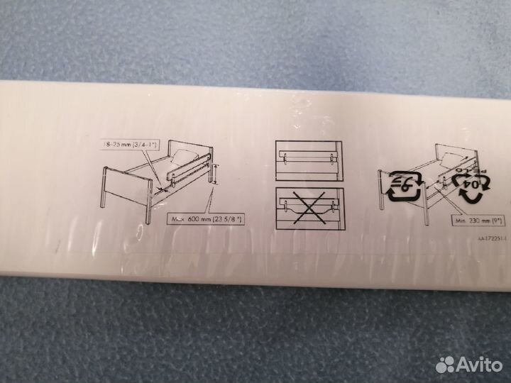 Бортик Икея зашитный д/детс.кроватки