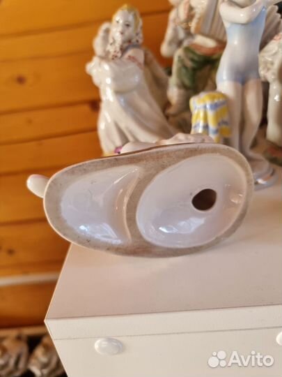 Фарфоровая статуэтка балерина лфз