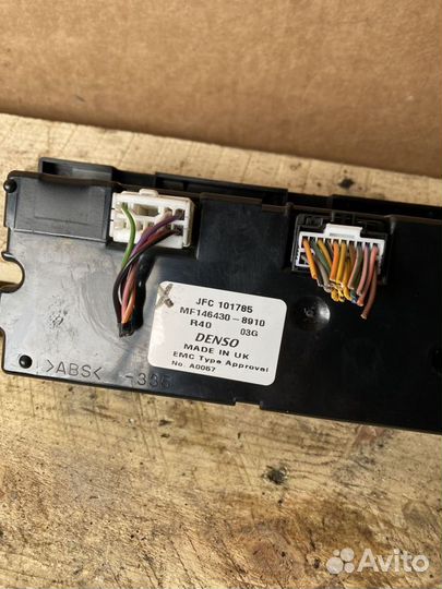 Блок климата печки mg zt rover 75