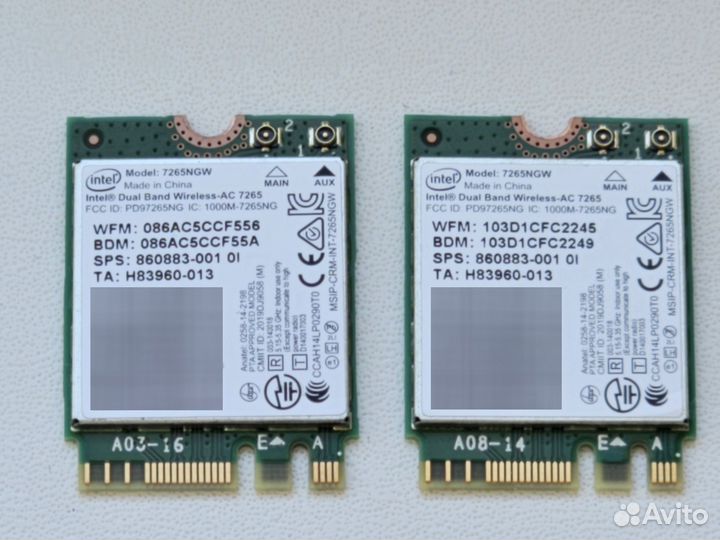 M.2 Wi-Fi + Bluetooth