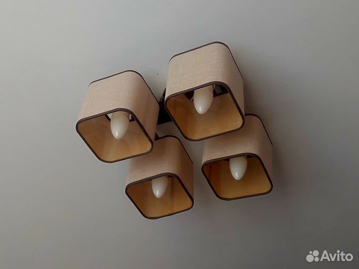 Люстра потолочная италия бу