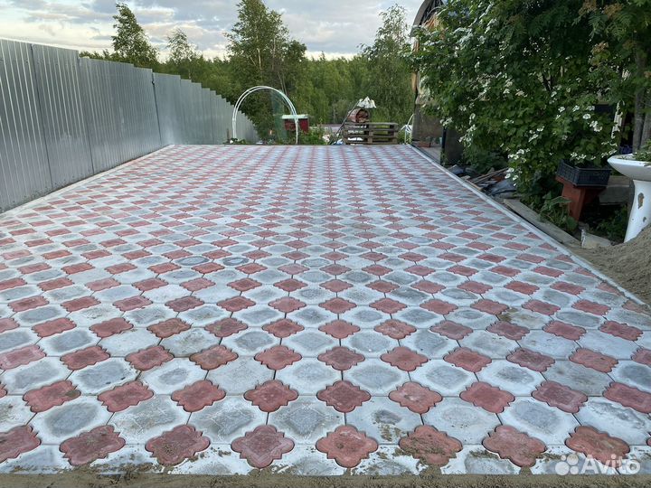 Укладка брусчатки