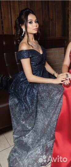 Платье вечернее выпускное 40 42 44