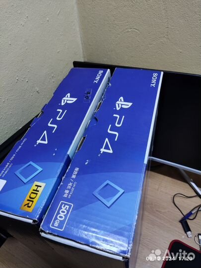 Sony playstation 4 slim 9.00 2 штук