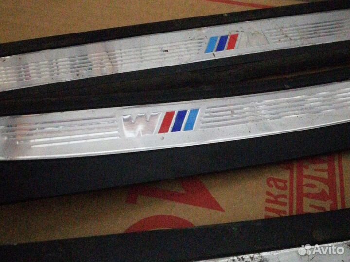 Порожки декоративные бмв е60 BMW e60