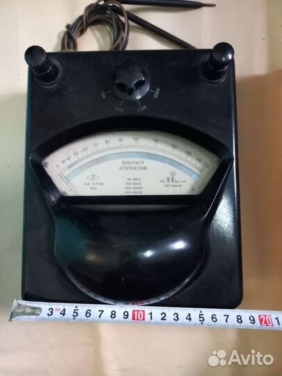 Измерительный прибор вольтметр СССР