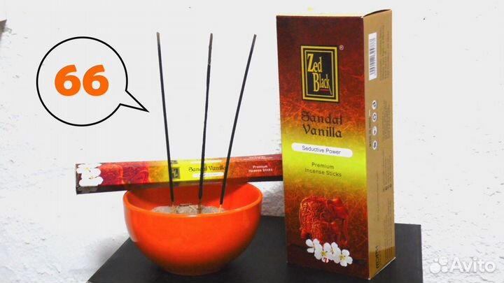 Благовония Сандал и Ваниль палочки с доставкой