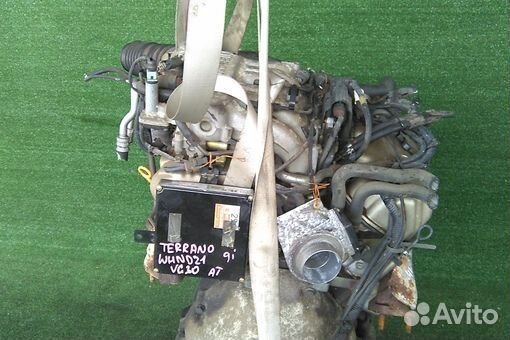 Двигатель в сборе двс nissan terrano D21 VG30E 199