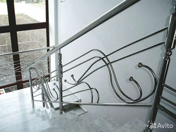 Перила из нержавеющей стали
