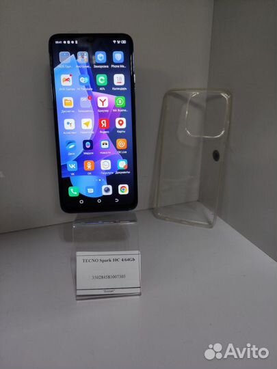 TECNO Spark 10c, 4/64 ГБ