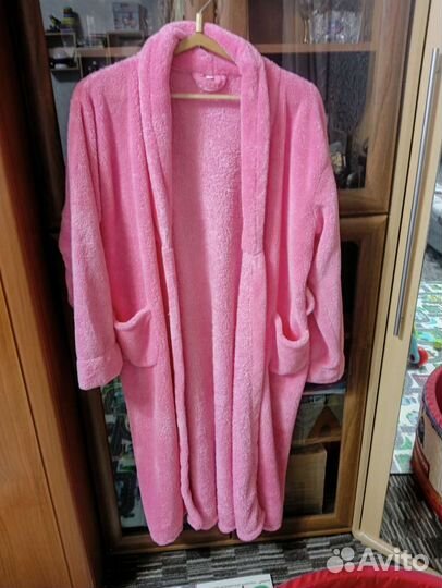 Халат банный плюшевый женский