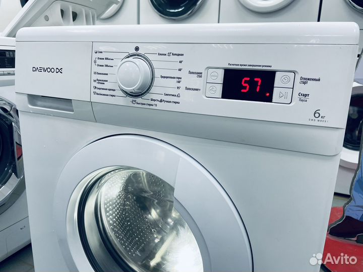 Стиральная машина бу. 6кг. Гарантия. Доставка