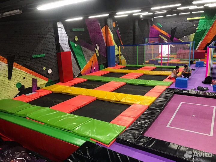 Батутная арена ба-2, детская игровая зона