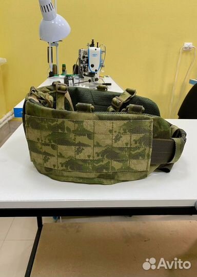 Боевой пояс с баллистической защитой и лямками Бр1