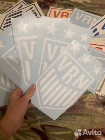 Логотип VRN На Авто