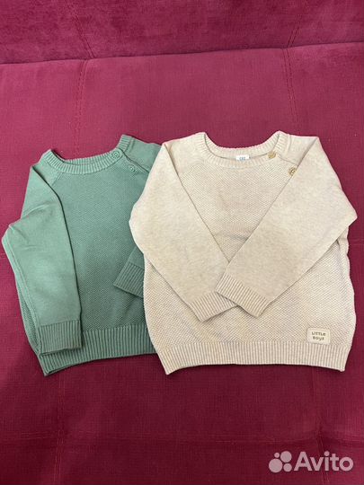 Вещи пакетом на мальчика 9м-18м