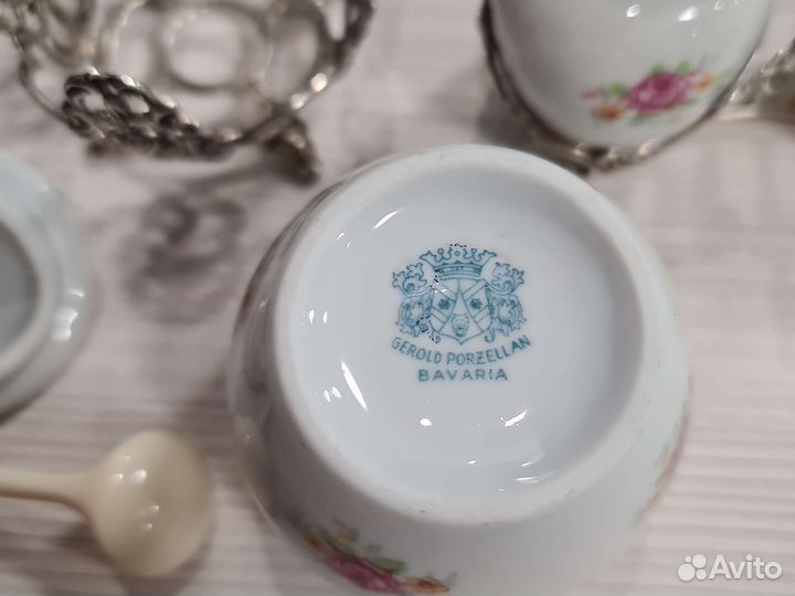 Столовый набор солонка перечница и горчичница