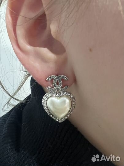 Серьги Chanel