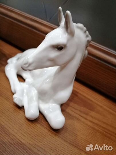 Жеребенок СССР фарфор