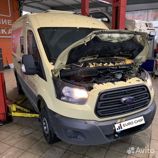 Чип тюнинг Ford Transit 2.2 tdci VII 130 лс