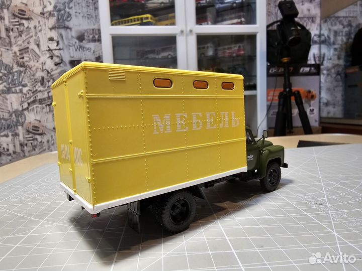 Гзтм-893А газ-52 аист 1:43 новый