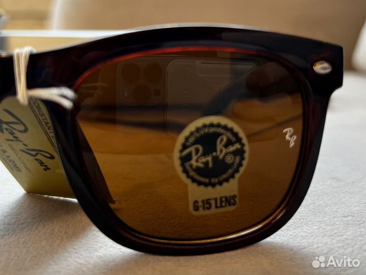 Очки Ray Ban wayfarer стекло