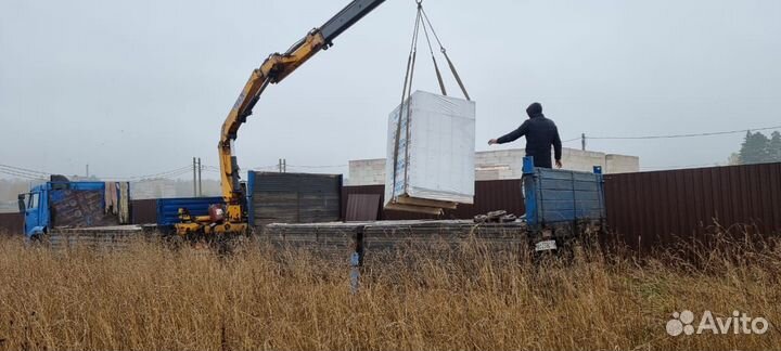 Пенобетон и газобетон с доставкой