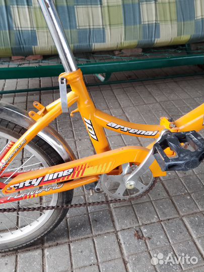 Велосипед складной