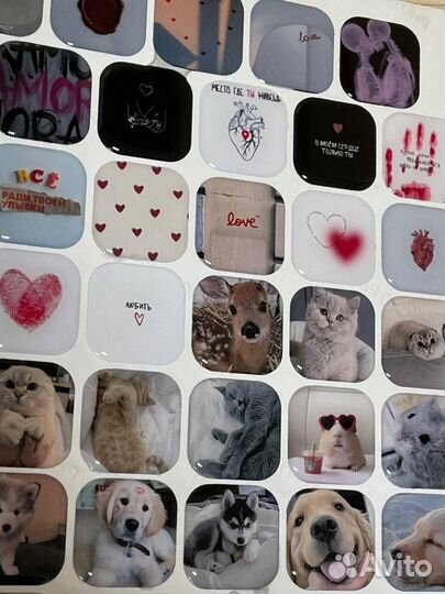 Объемные/фигурные 3Д наклейки на телефон оптом