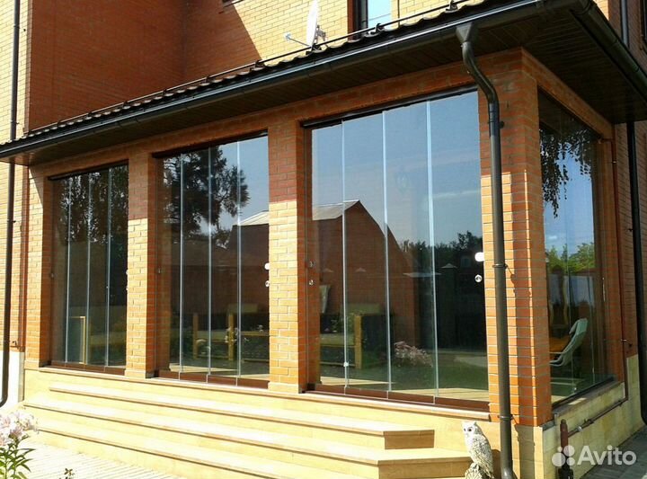 Безрамное остекление любой сложности