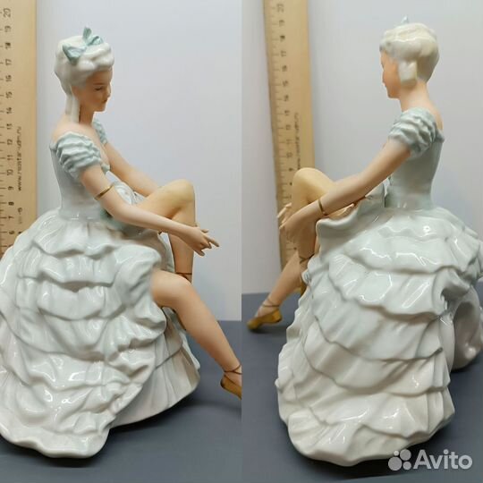 Статуэтки фарфор Балерина Германия, Пляжница