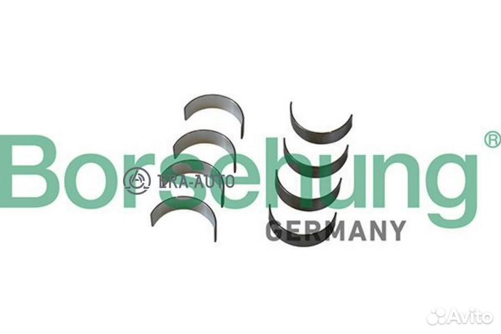 Borsehung B11332 Вкладиши шатунные