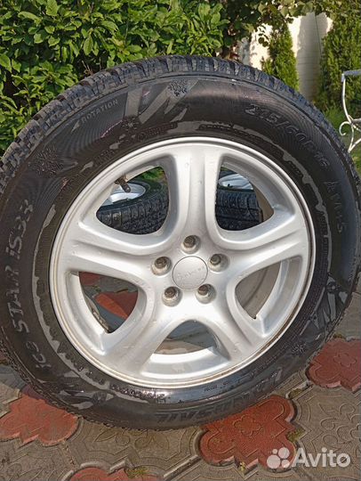 Колёса в сборе на Субару зимние
