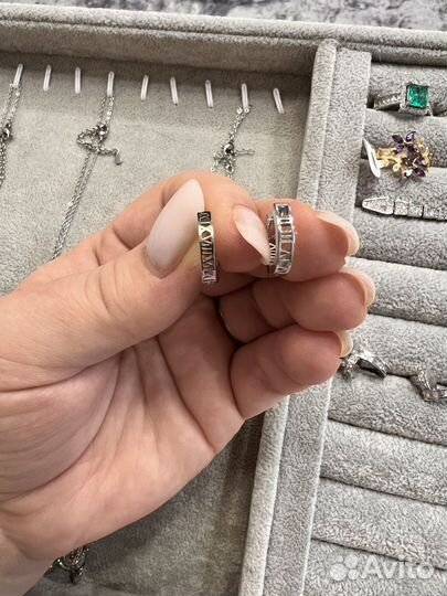 Серьги из медицинской стали