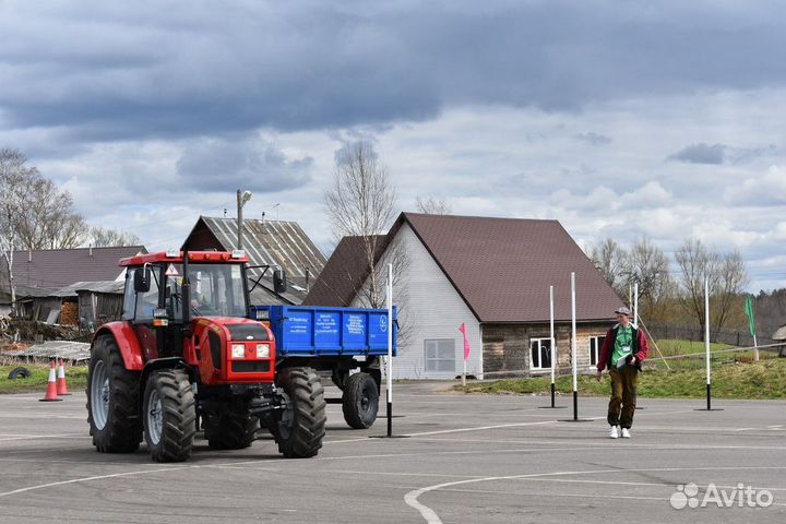 Права на спецтехнику/тракторные права