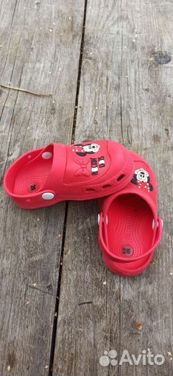 Crocs Кроксы сабо для девочки Микки 26 размер