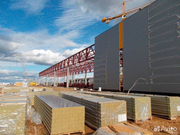 Сэндвич панели пир 150 мм