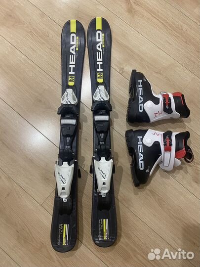 Горные лыжи детские комплект