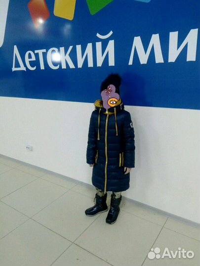 Зимняя куртка на девочку