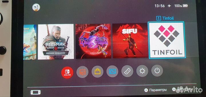 Nintendo switch oled прошитая 512gb samsung