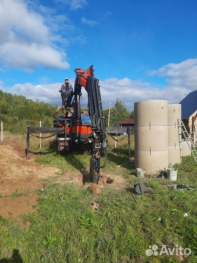 Копка (бурение) колодцев под ключ